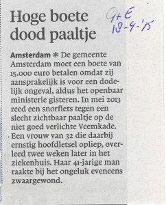 artikel dood paaltje