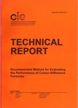 CIE 217: Recommended Method for Evaluating the Performnce of Colour-Difference Formulae